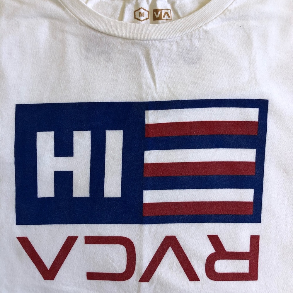 RVCA HAWAII Flag Shirt